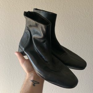 Topshop flat boots